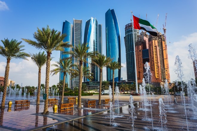 фонтаны в Дубае