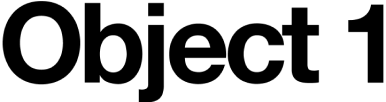 Object 1 development logo