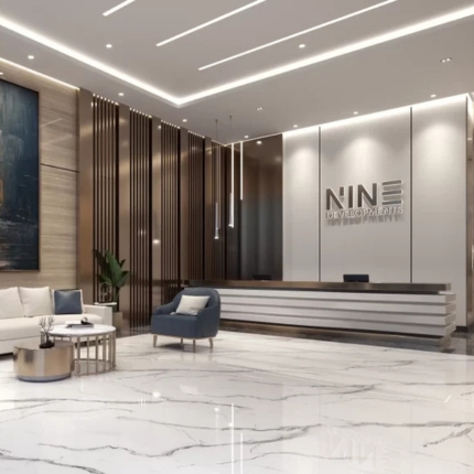 Nine Developments office reception UAE