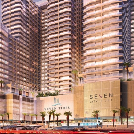 Seven Tides developer building in Dubai
