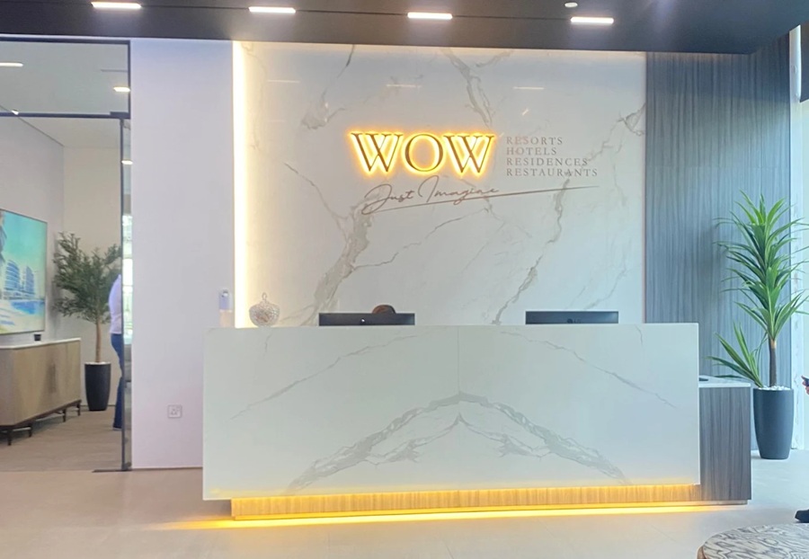 WOW Resorts Corporate Headquarters and Brand Identity in the UAE
