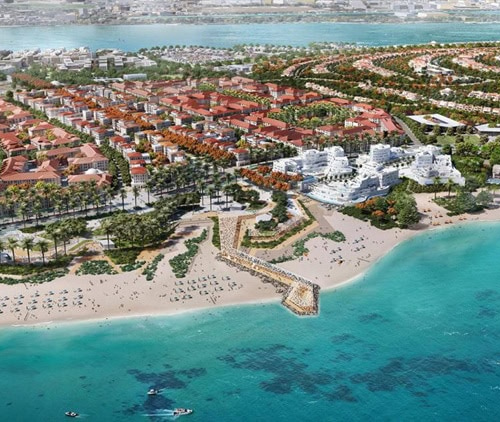 General view of Al Hudayriyat Island